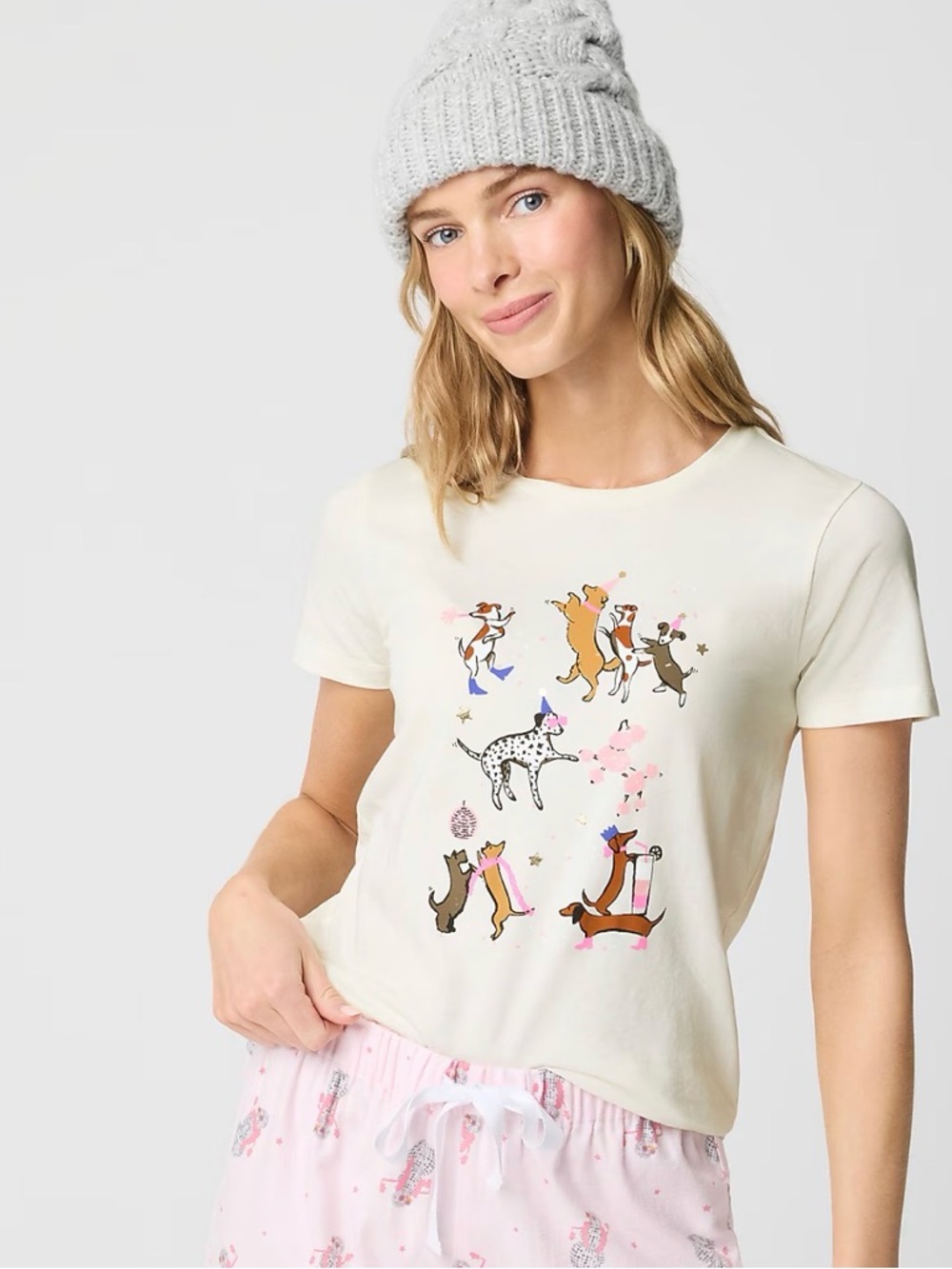 J. Crew Off-White Collector Tee